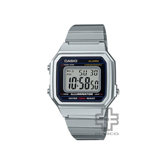 Casio Vintage B650WD-1A Silver Stainless Steel Band Men Watch / Women Watch Casio Vintage B650WD-1A Silver Stainless Steel Band Men Watch / Women Watch