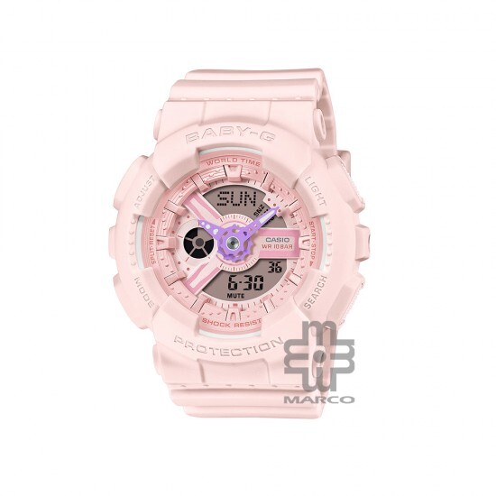 Casio Baby-G BA-110AH-4A Pink Resin Band Women Sports Watch