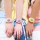 Casio Baby-G BA-110AH-9A Yellow Resin Band Women Sports Watch