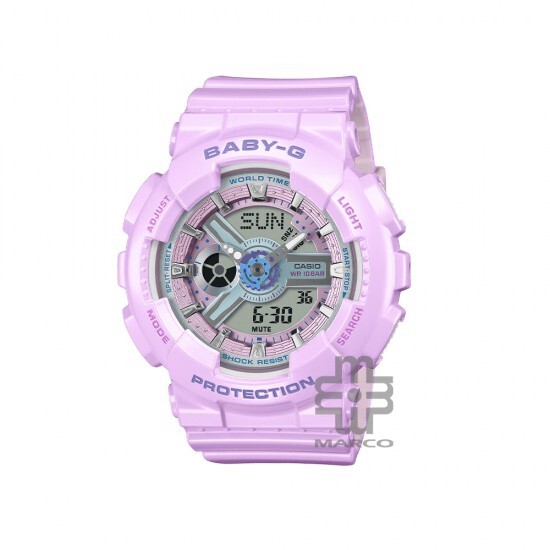 Casio Baby-G BA-110MC-6A Pink Resin Band Women Sports Watch