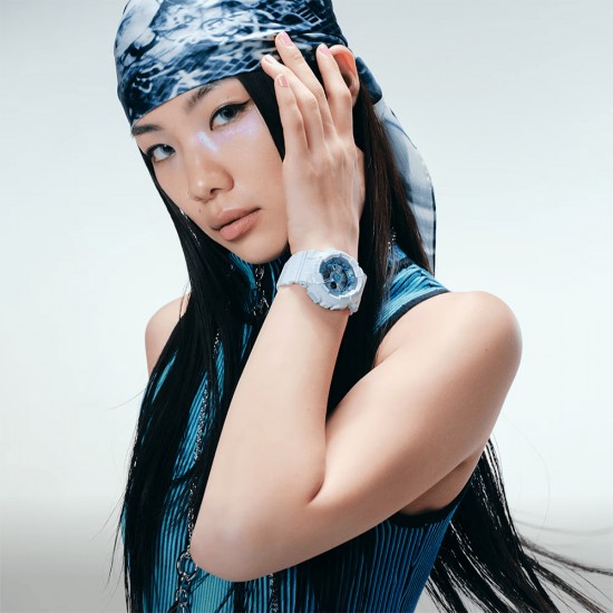 Casio Baby-G BA-110MC-7A White Resin Band Women Sports Watch