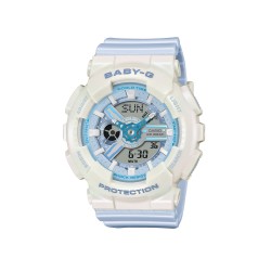 Casio Baby-G BA-110PD-2A Blue Resin Band Women Sports Watch