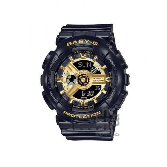 Casio Baby-G BA-110X-1A Black Resin Band Women Sports Watch Casio Baby-G BA-110X-1A Black Resin Band Women Sports Watch
