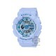 Casio Baby-G BA-110YK-2A Blue Resin Band Women Sports Watch Casio Baby-G BA-110YK-2A Blue Resin Band Women Sports Watch