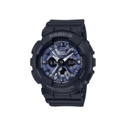 Casio Baby-G BA-130-1A2 Black Resin Band Women Sports Watch