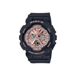 Casio Baby-G BA-130-1A4 Black Resin Band Women Sports Watch
