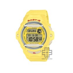 Casio Baby-G BG-169CH-9 Yellow Resin Band Women Sports Watch