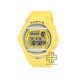 Casio Baby-G BG-169CH-9 Yellow Resin Band Women Sports Watch