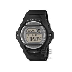 Casio Baby-G BG-169KB-1 Black Resin Band Women Sports Watch
