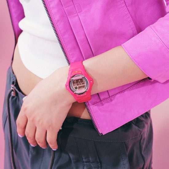 Casio Baby-G BG-169KB-4B1 Rose Pink Resin Band Women Sports Watch