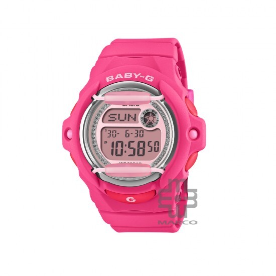 Casio Baby-G BG-169KB-4B1 Rose Pink Resin Band Women Sports Watch