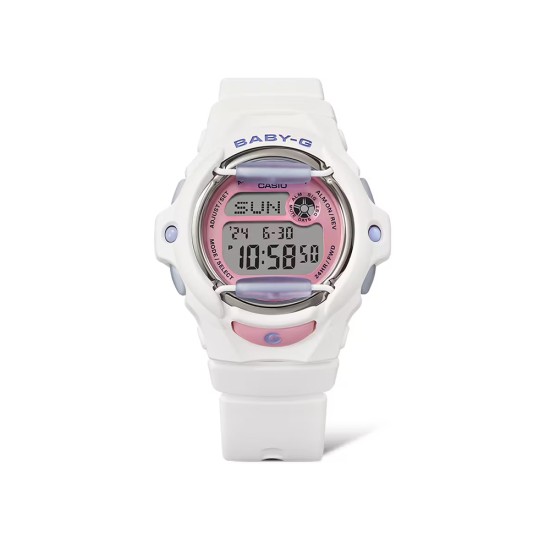 Casio Baby-G BG-169PB-7 White Resin Band Women Sports Watch