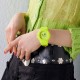 Casio Baby-G Playful Heart Series BGA-10-3A Green Resin Band Women Sport Watch Casio Baby-G Playful Heart Series BGA-10-3A Green Resin Band Women Sport Watch