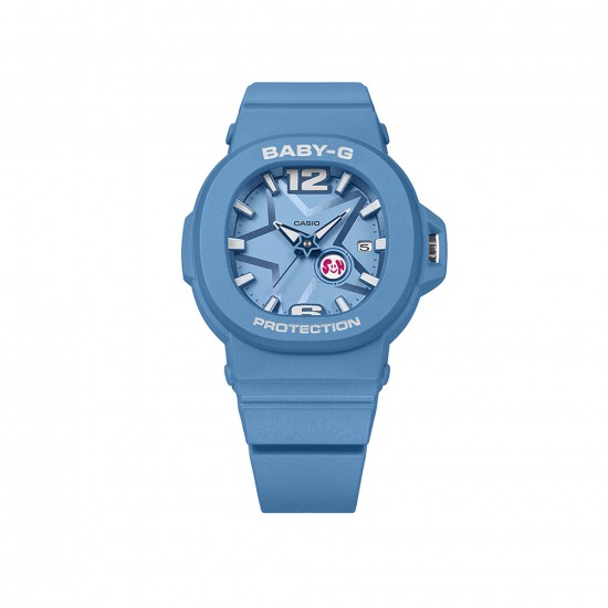 Casio Baby-G Pop and Space Series BGA-10D-2A2 Blue Resin Band Women Sport Watch