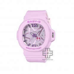 Casio Baby-G Pop and Space Series BGA-10D-6A Pink Resin Band Women Sport Watch