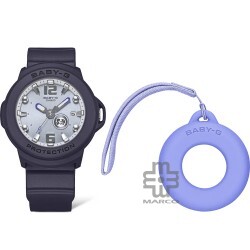 Casio Baby-G BGA-15K-2A Black Resin Band Women Sport Watch