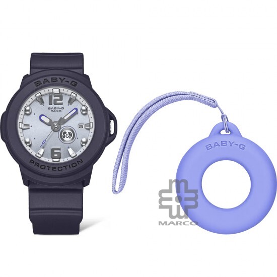 Casio Baby-G BGA-15K-2A Black Resin Band Women Sport Watch