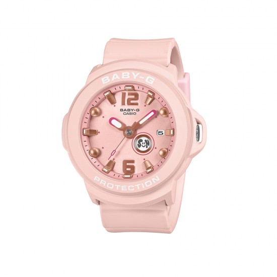 Casio Baby-G BGA-15K-4A Pink Resin Band Women Sport Watch