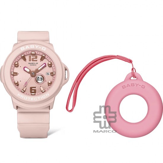 Casio Baby-G BGA-15K-4A Pink Resin Band Women Sport Watch