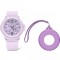 Casio Baby-G BGA-15K-6A Purple Resin Band Women Sport Watch