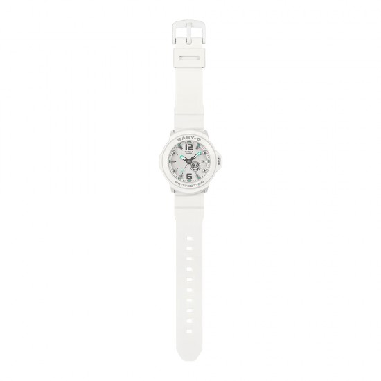 Casio Baby-G BGA-15K-7A White Resin Band Women Sport Watch