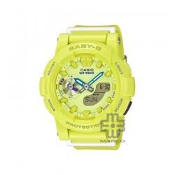 Casio Baby-G BGA-185-9A Yellow Women Sports Watch