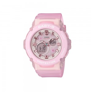 Casio Baby-G BGA-270FL-4A Pink Resin Band Women Watch