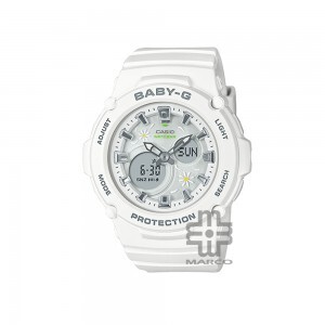 Casio Baby-G BGA-270FL-7A White Resin Band Women Watch