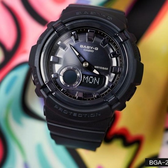 Casio Baby-G BGA-280-1A Black Resin Band Women Sports Watch