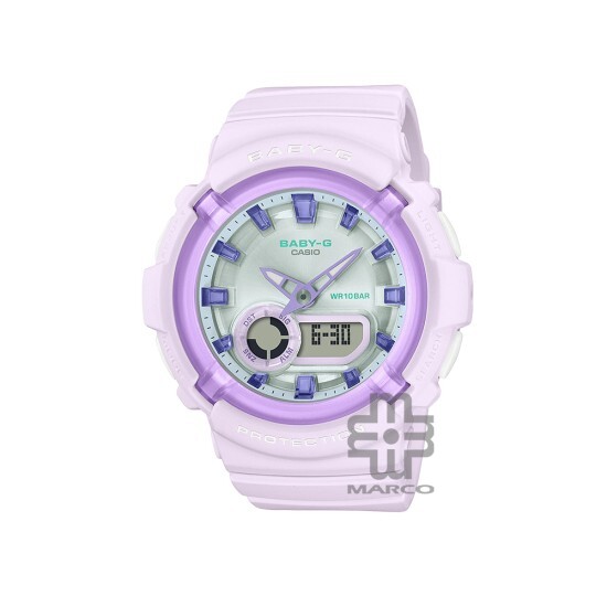 Casio Baby-G Sweets Collection Candy BGA-280SW-6A Purple Resin Band Women Sports Watch Casio Baby-G Sweets Collection Candy BGA-280SW-6A Purple Resin Band Women Sports Watch