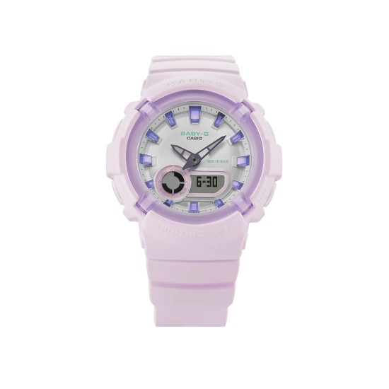 Casio Baby-G Sweets Collection Candy BGA-280SW-6A Purple Resin Band Women Sports Watch Casio Baby-G Sweets Collection Candy BGA-280SW-6A Purple Resin Band Women Sports Watch