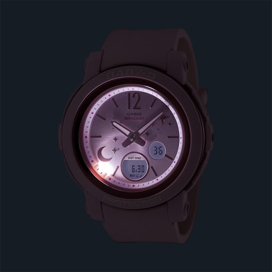 Casio Baby-G BGA-290DS-4A Pink Resin Band Women Sports Watch