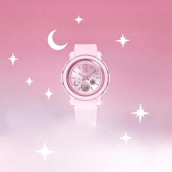 Casio Baby-G BGA-290DS-4A Pink Resin Band Women Sports Watch