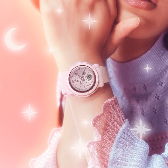 Casio Baby-G BGA-290DS-4A Pink Resin Band Women Sports Watch