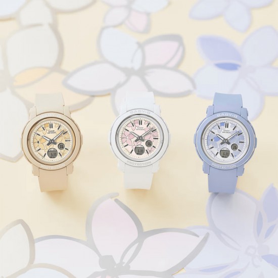 Casio Baby-G BGA-290FL-2A Blue Resin Band Women Sports Watch