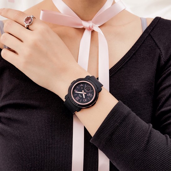Casio Baby-G BGA-290RA-1A Black Resin Band Women Sports Watch