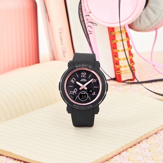 Casio Baby-G BGA-290RA-1A Black Resin Band Women Sports Watch