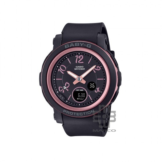Casio Baby-G BGA-290RA-1A Black Resin Band Women Sports Watch
