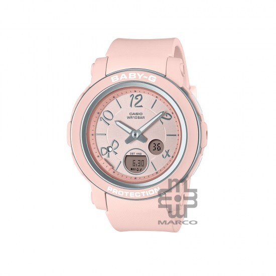 Casio Baby-G BGA-290RA-4A Pink Resin Band Women Sports Watch