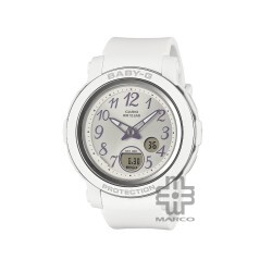 Casio Baby-G BGA-290SA-7A Soft White Resin Band Women Sports Watch