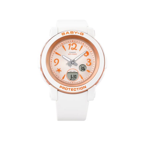 Casio Baby-G BGA-290US-4A White Resin Band Women Sports Watch