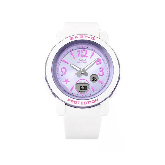 Casio Baby-G BGA-290US-6A White Resin Band Women Sports Watch