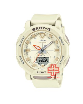 Casio Baby-G BGA-310-7A White Beige Resin Band Women Sports Watch