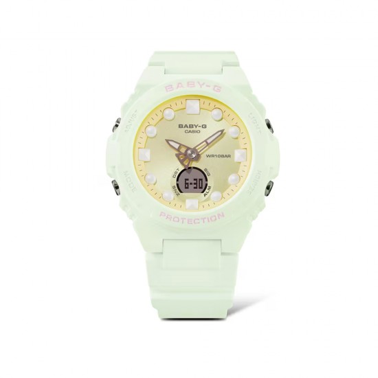 Casio Baby-G BGA-320FH-3A Baby Green Resin Band Women Sports Watch