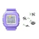 Casio Baby-G + PLUS Series BGD-10K-6 Purple Resin Band Women Sports Watch Casio Baby-G + PLUS Series BGD-10K-6 Purple Resin Band Women Sports Watch