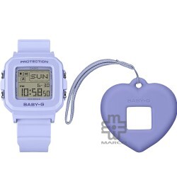 Casio Baby-G + PLUS Series BGD-10KH-2B Purple Resin Band Women Sports Watch