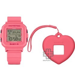 Casio Baby-G + PLUS Series BGD-10KH-4 Pink Resin Band Women Sports Watch