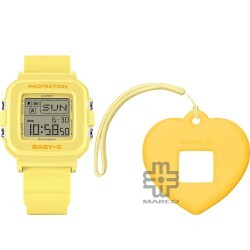 Casio Baby-G + PLUS Series BGD-10KH-9 Yellow Resin Band Women Sports Watch