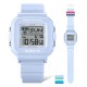 Casio Baby-G + PLUS Series BGD-10L-2 Light Blue Resin Band Women Sports Watch