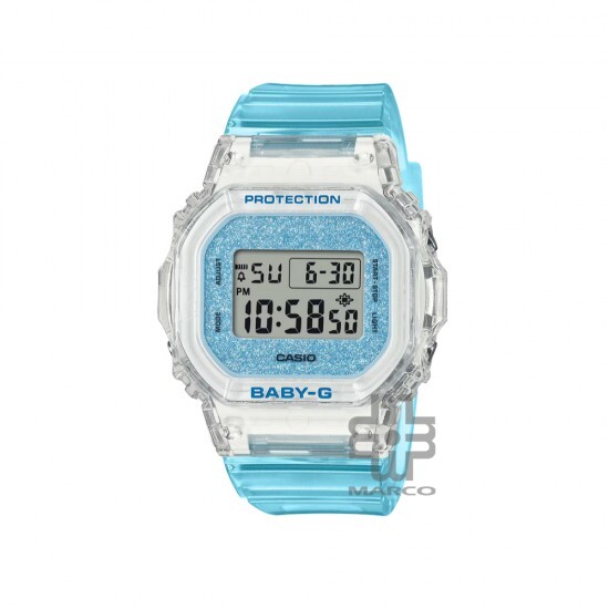 Casio Baby-G BGD-565GC-2 Blue Resin Band Women Sport Watch